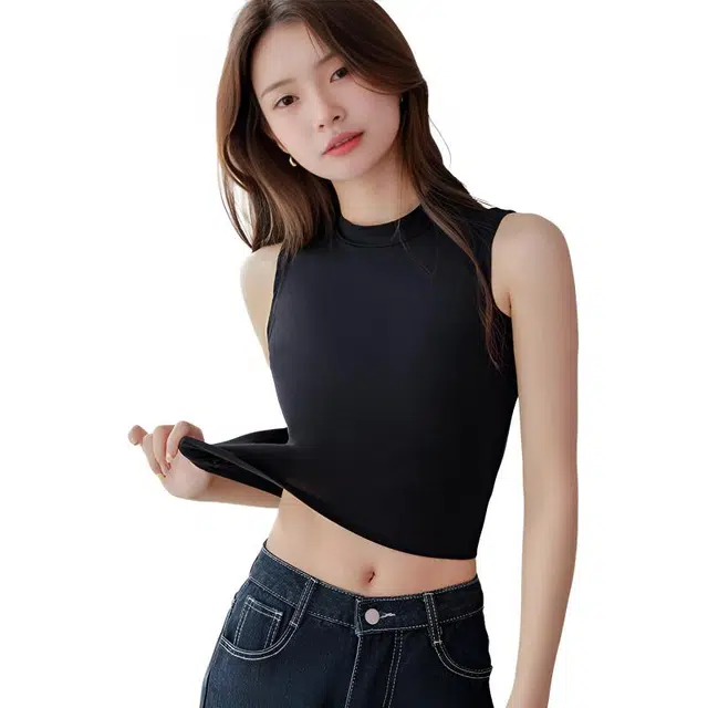 新世家族 潮流修身舒适简约百搭无袖吊带 女款