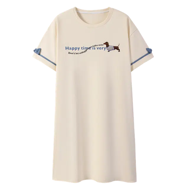 梦特娇 亲肤透气轻薄舒适夏季睡裙 女款