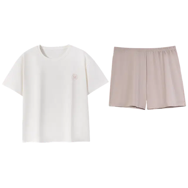 梦特娇 夏季 透气轻薄纯棉睡裙 女款 白色