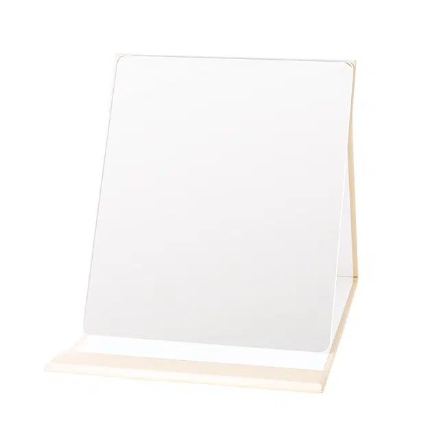 顽顽 卡通系列全屏折叠纸镜便携随身镜高清桌面梳妆化妆镜