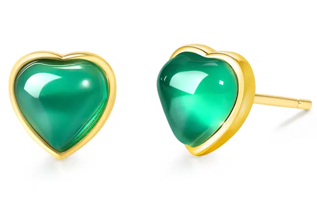 老庙 新中式极简轻奢优雅小众高级感 玛瑙 耳钉 女款