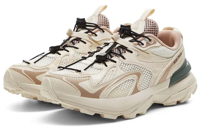 匹克 态极 百搭舒适 防滑耐磨透气 低帮 户外功能鞋 女款 粉色