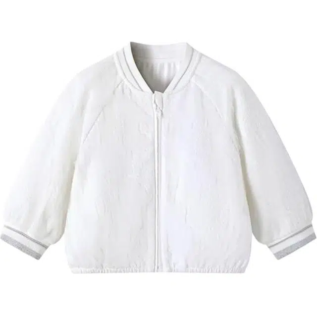 英氏棒球服 百搭白色上衣纯色圆领淑女 男女同款