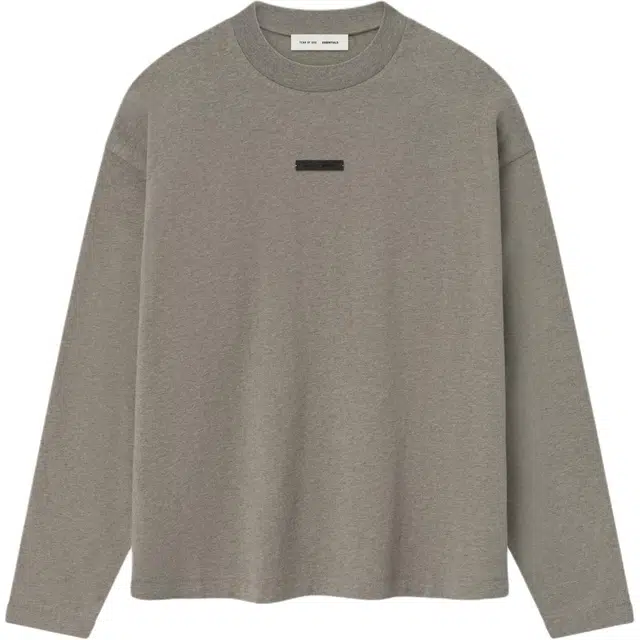 Fear of God Essentials SS25 25 PRING DROP1 CLASSIC FIT LONG SLEEVE T HOMESTEAD HEATHER ESSENTIALS FEAR OF GODT
