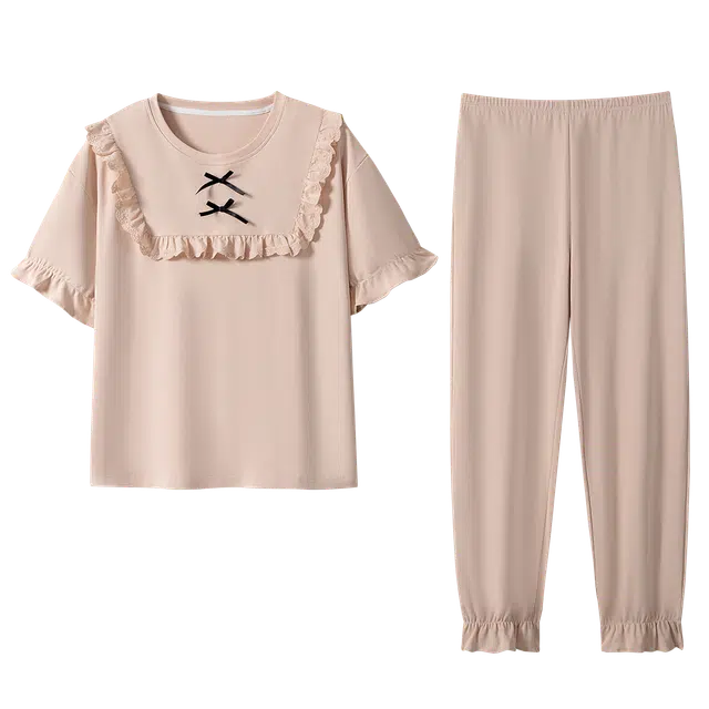 梦特娇 亲肤舒适透气家居服睡衣套装 女款