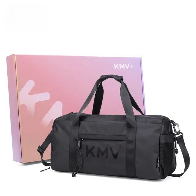 KMV Travel Gym Bag Black