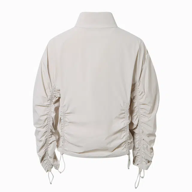 暴走的萝莉 抽褶舒适休闲运动 透气防水防晒服 女款