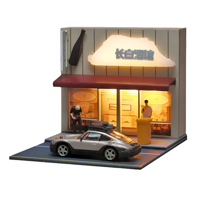 驰誉模型 小比例 立体场景结构 高清印刷 模型配件