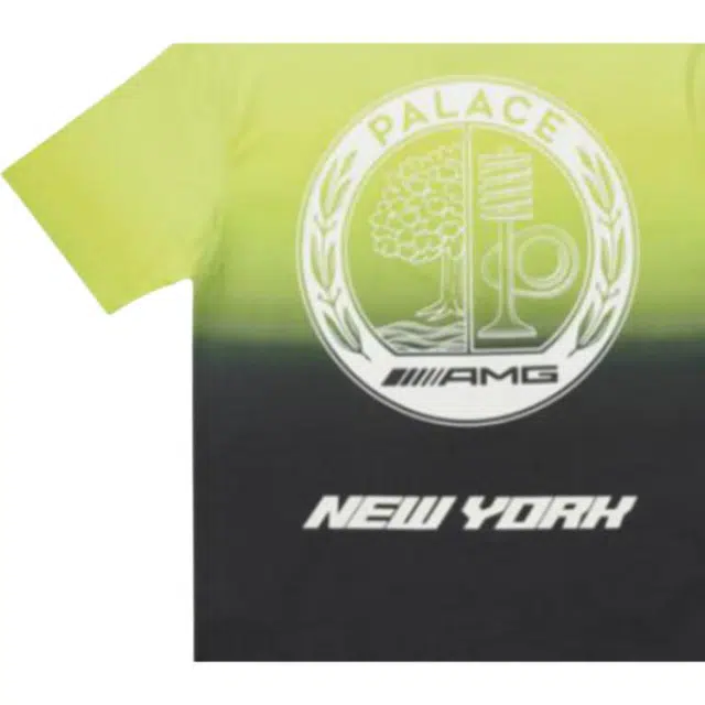 PALACE x AMG Palace Amg 2.0 New York T-Shirt BlaceLime T