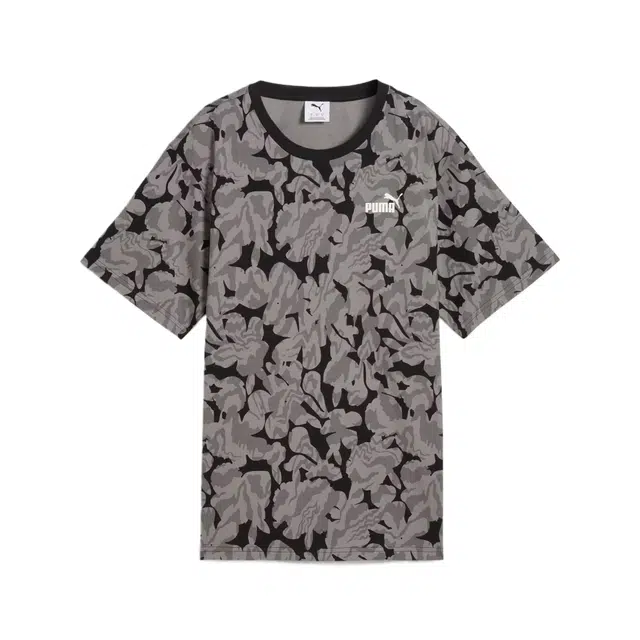 PUMA ESS NATURE 2.0 Relaxed AOP Tee Women T