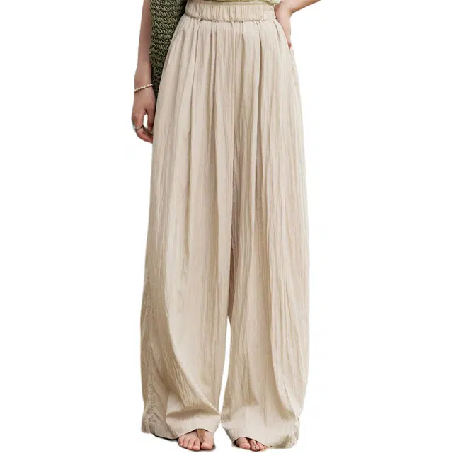 谜秀 冰丝薄款百搭长裤休闲裤 女款