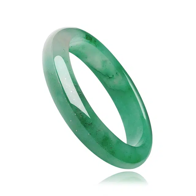 谧月珠宝 水逆退散诸事顺利事事顺心学业进步新中式国潮国风精美礼盒小众设计精致百搭轻奢风好运天然 非洲翠 手镯 男女同款情侣款