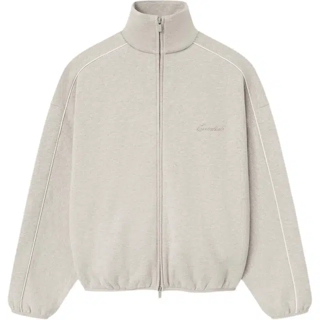 Fear of God Essentials SS25 25 PRING DROP1 MODERN FIT FLEECE TRACK J HEATHER STONE ESSENTIALS FEAR OF GOD