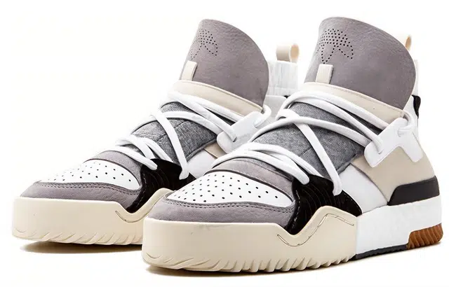 alexander wang x adidas originals B-ball Grey Cream