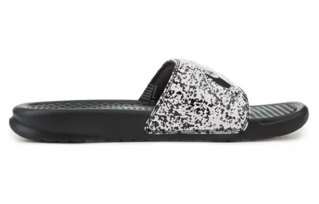 Nike Benassi Print Ink Spot Blasting Crack Slides