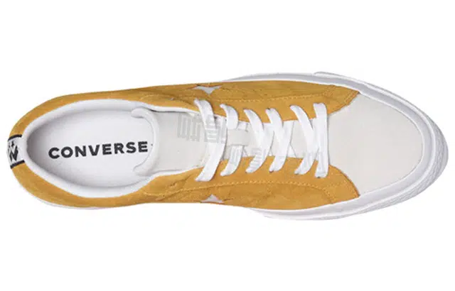 Converse One Star Yellow White