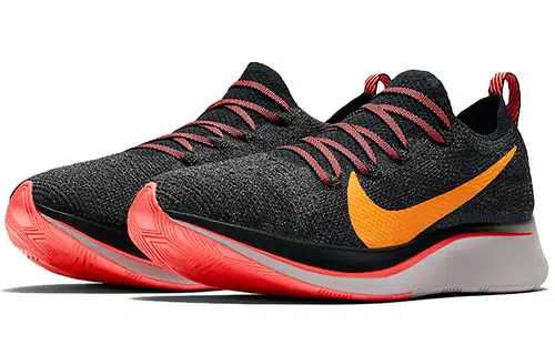 Nike Zoom Fly 1 Flyknit Black Orange Peel