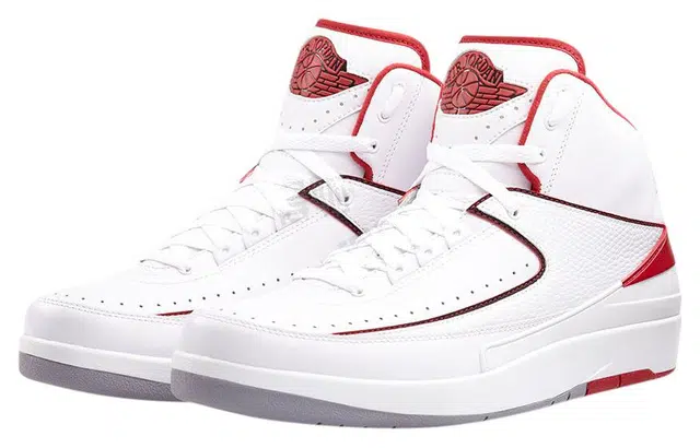 Jordan Air Jordan 2 Retro White Red 2014