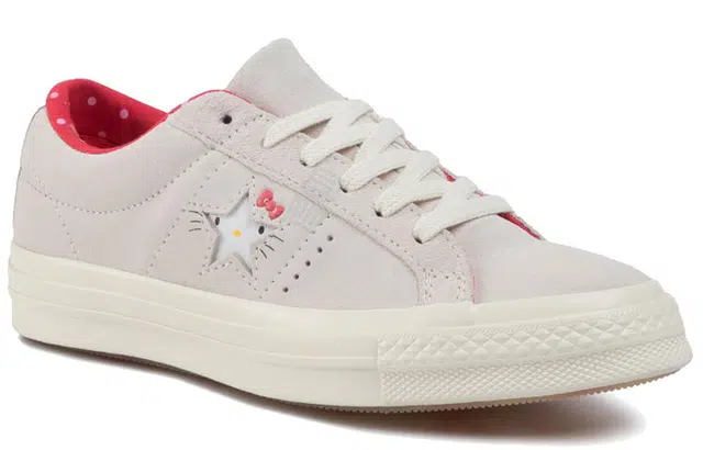 Converse one star Ox Hello Kitty Grey