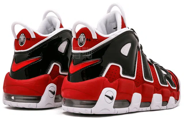 Nike Air More Uptempo Black Red