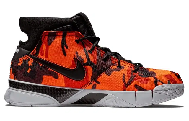 UNDEFEATED x Nike Zoom Kobe 1 Protro Orange Camo (Phoenix)