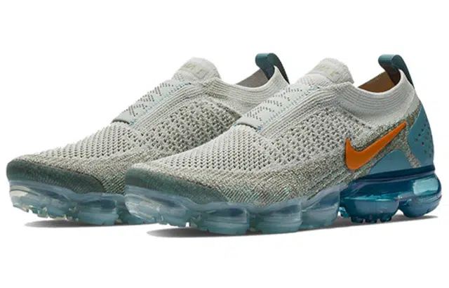 Nike VaporMax Moc 2 Light Silver Campfire Orange Celestial Teal