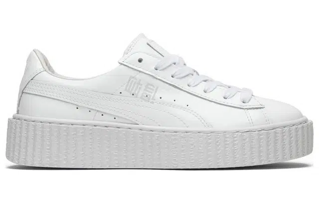PUMA Rihanna Fenty Basket Creepers White