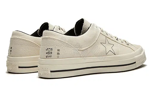 Midnight Studios x Converse One Star Ox Cream