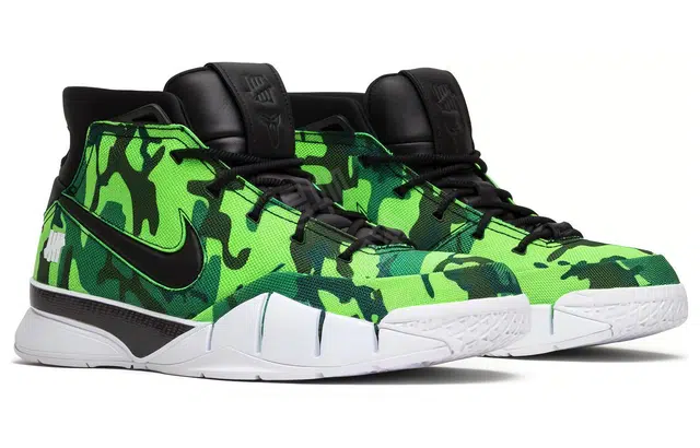 UNDEFEATED x Nike Zoom Kobe 1 Protro Green Camo (Silver Lake)