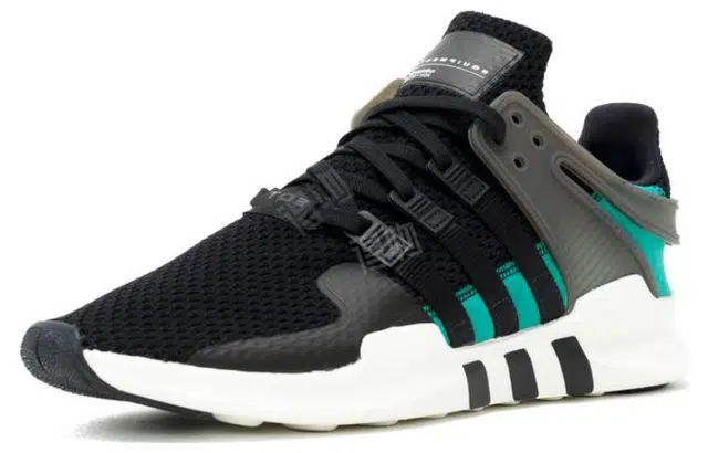 adidas originals EQT Support ADV Core Black Sub Green Vintage
