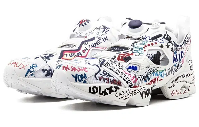 Vetements x Reebok Instapump Fury Blue White Red