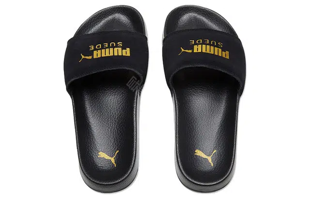 PUMA Leadcat Suede Black Gold