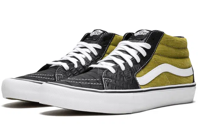 Supreme x Vans SK8 Croc Corduroy Mustard