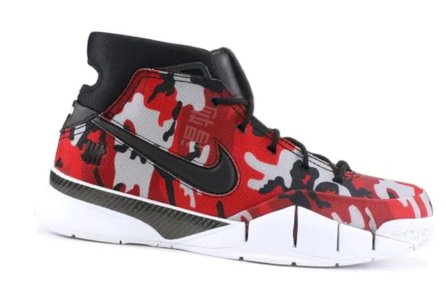 UNDEFEATED x Nike Zoom Kobe 1 Protro Red Camo (Santa Monica)