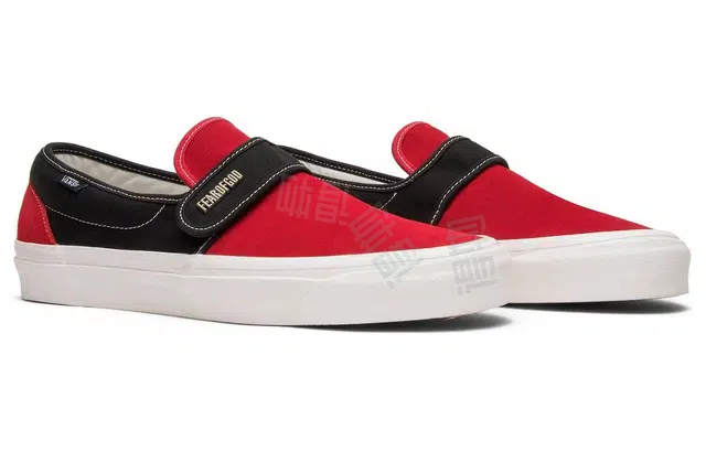 Fear of God x Vans slip-on 47 Dx "collection 2 Red Black"