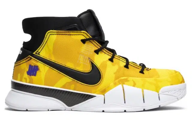UNDEFEATED x Nike Zoom Kobe 1 Protro Yellow Camo (La Brea)
