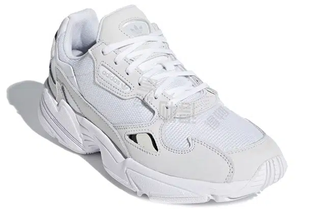 adidas originals Falcon Triple White