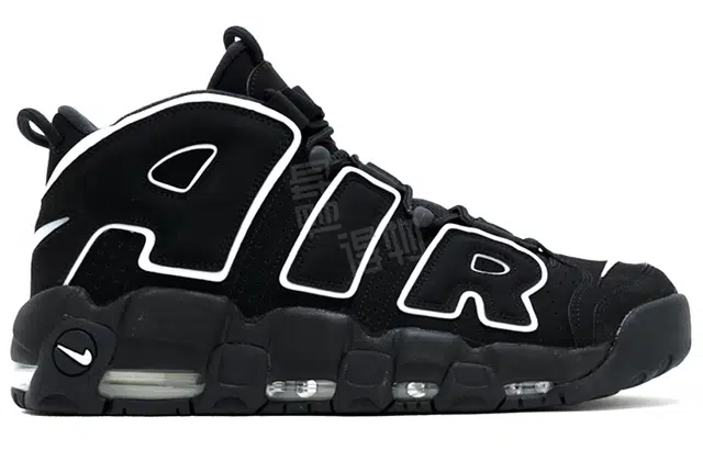 Nike Air More Uptempo black white
