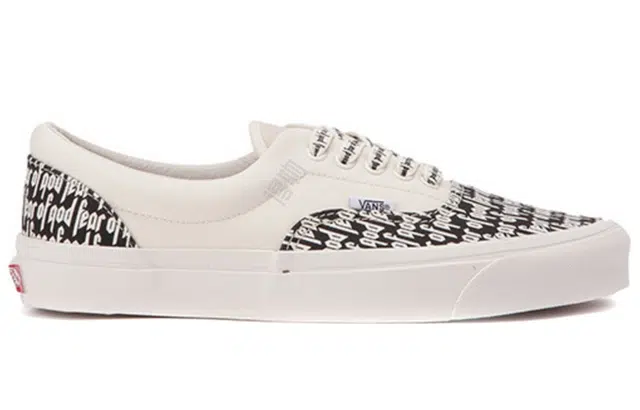 Fear of God x Vans Era 95 dx white black fog