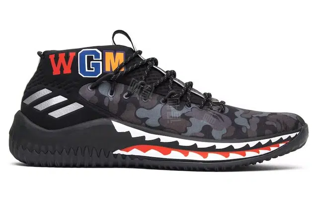 Bape x adidas D lillard 4