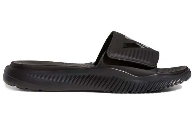 adidas AlphaBounce Black Slides Sandals