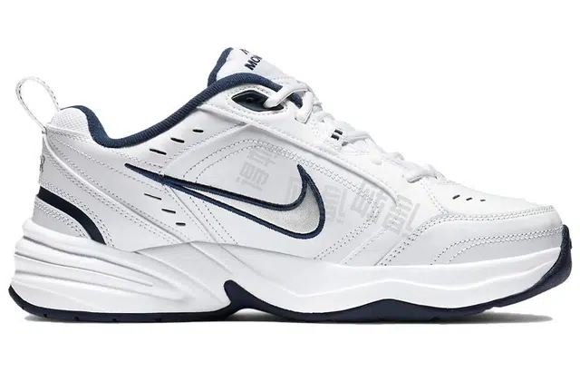 Nike Air Monarch 4 White Navy