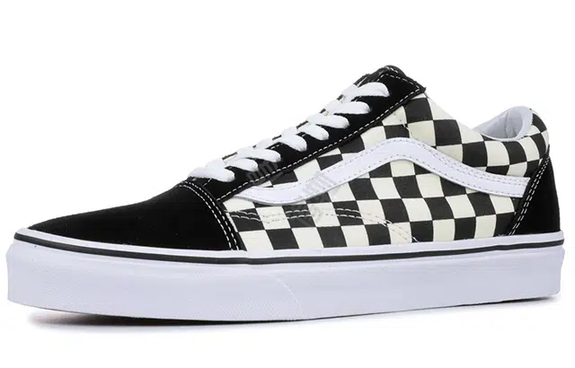 Vans Old Skool black checkerboard