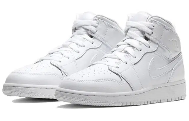 Jordan Air Jordan 1 Mid GS White