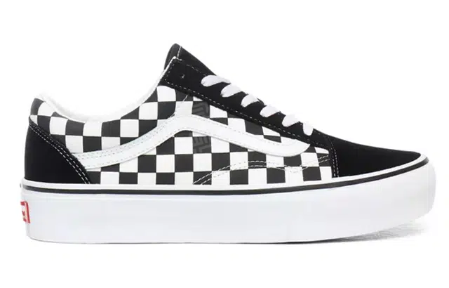 Vans Old Skool Checkerboard Platform