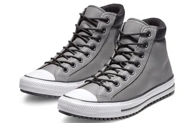 Converse Chuck Taylor All Star PC Leather High Top Boot Grey