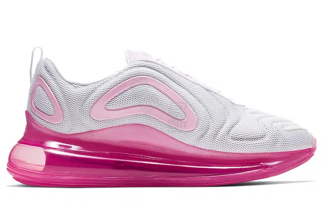 Nike Air Max 720 White Pink Rise Laser Fuchsia