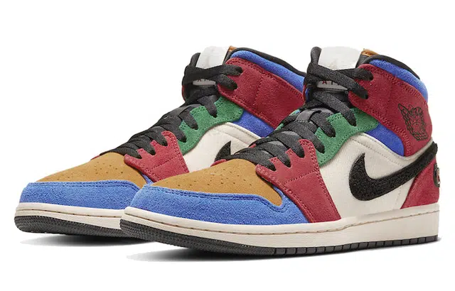 Blue The Great x Jordan Air Jordan 1 Mid Fearless