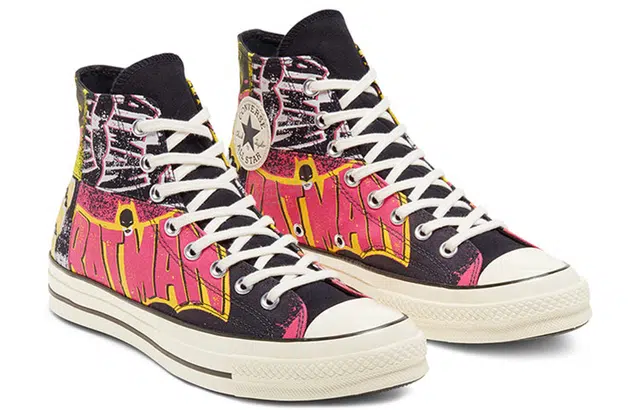 Batman 80th Anniversary x Converse 1970s High Top DC