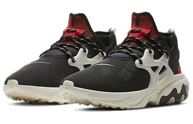 Nike React Presto Black Red